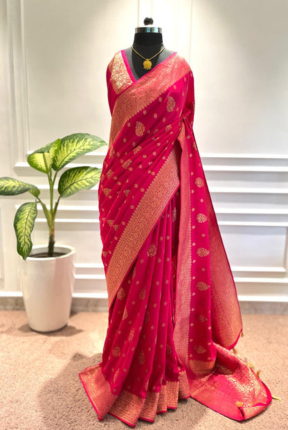 Party wear saree | Rosette