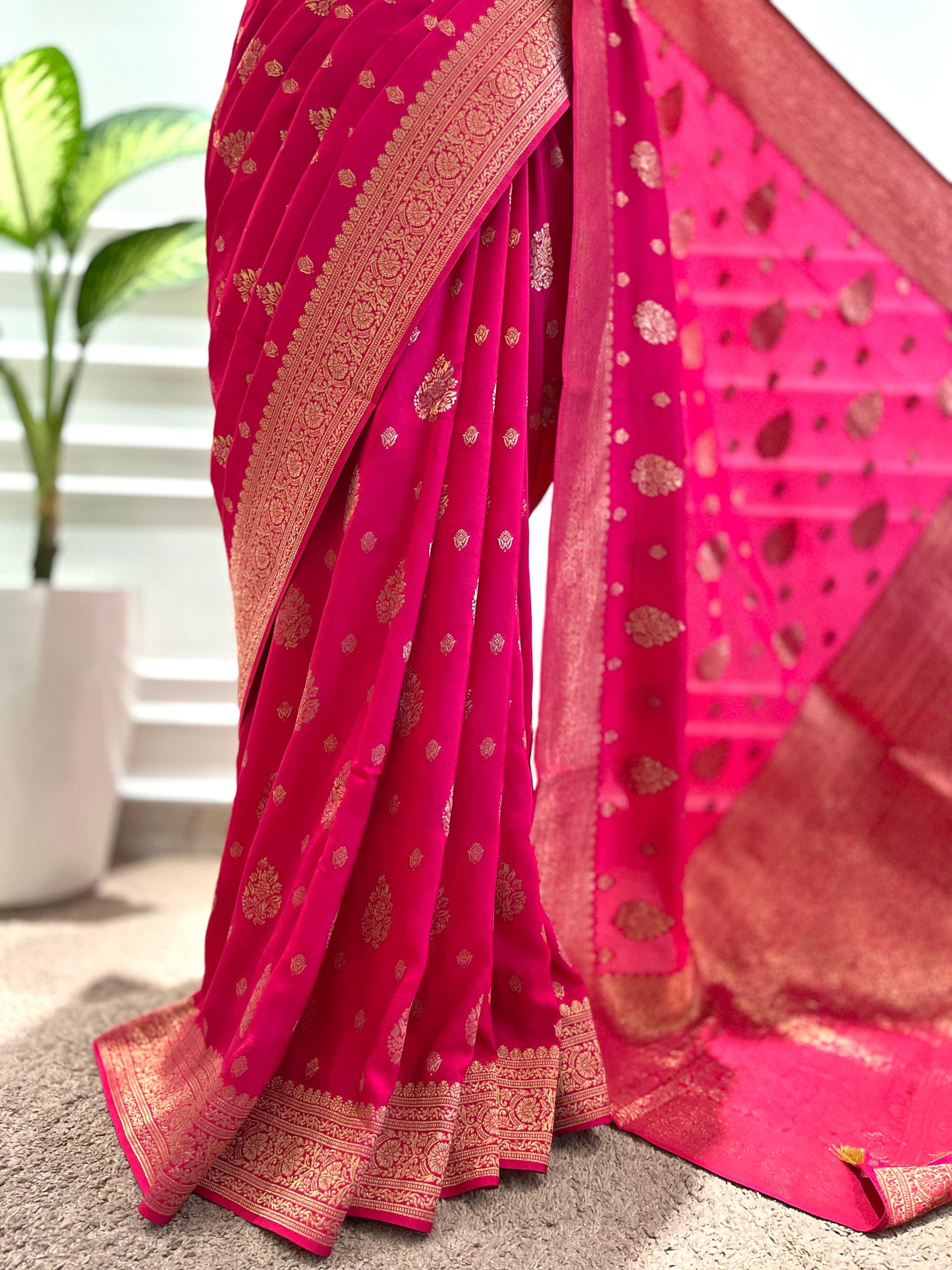 Party wear saree | Rosette