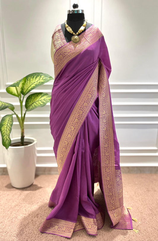 Party wear saree | Lavenderus