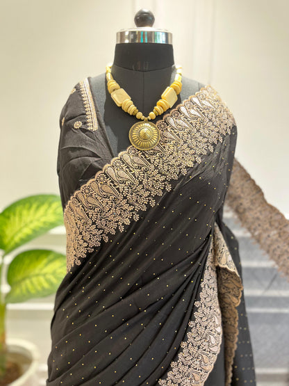 Party wear saree | Unigold