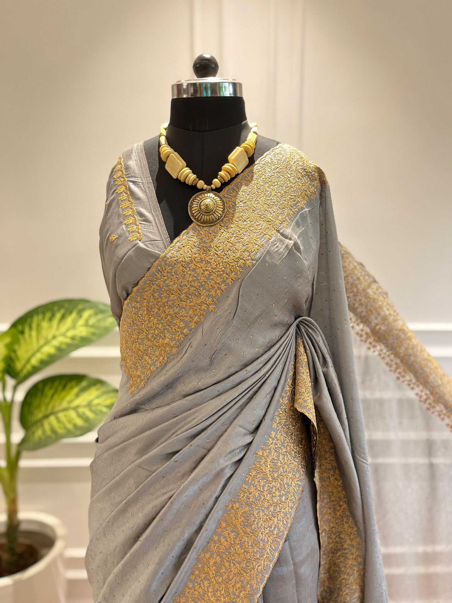 Party wear saree | Silverlust