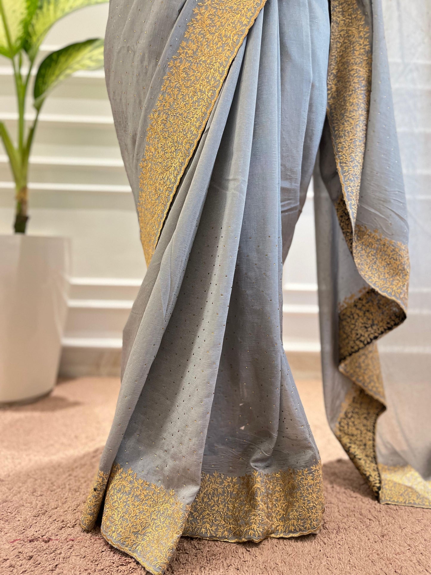 Party wear saree | Silverlust