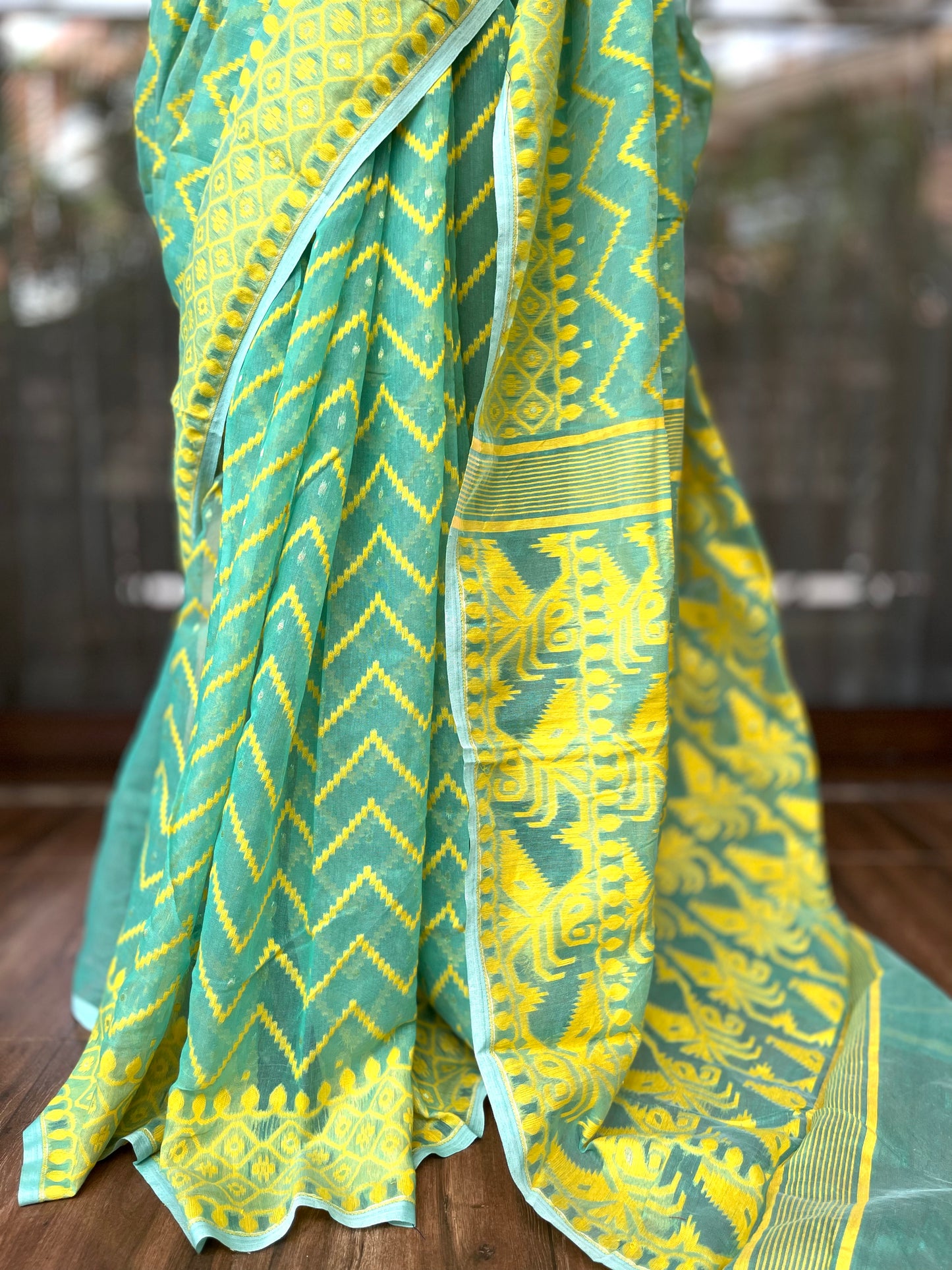 Jamdani Saree | Sea Breeze