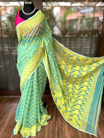 Jamdani Saree | Sea Breeze