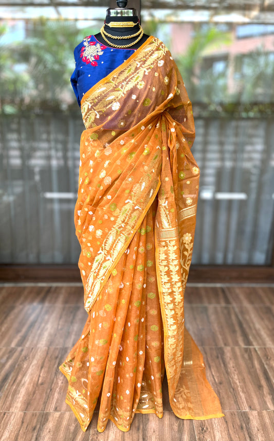 Bangladeshi Dakhai Saree | AuBrick