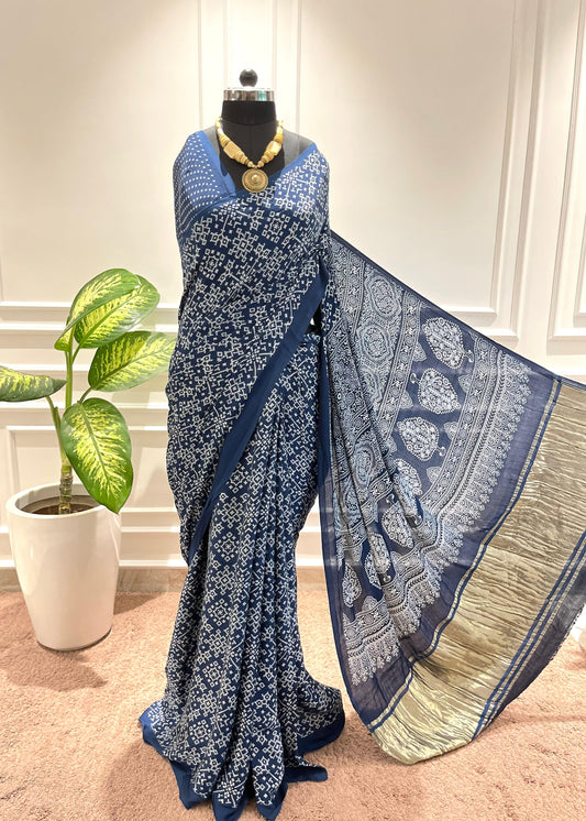 Modal Silk Saree | Azaar