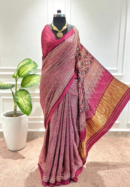 Modal Silk Saree | Rohi