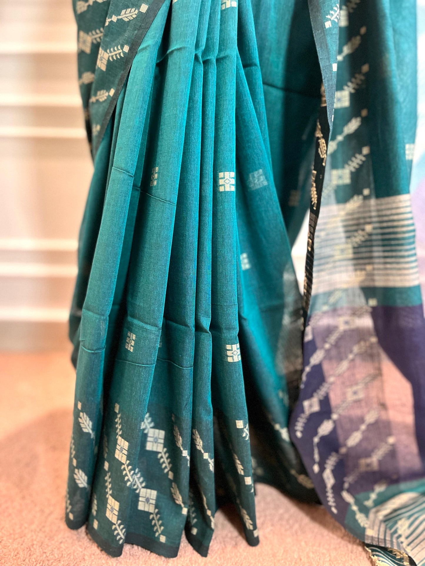 Cotton Saree | Gulzar | Green