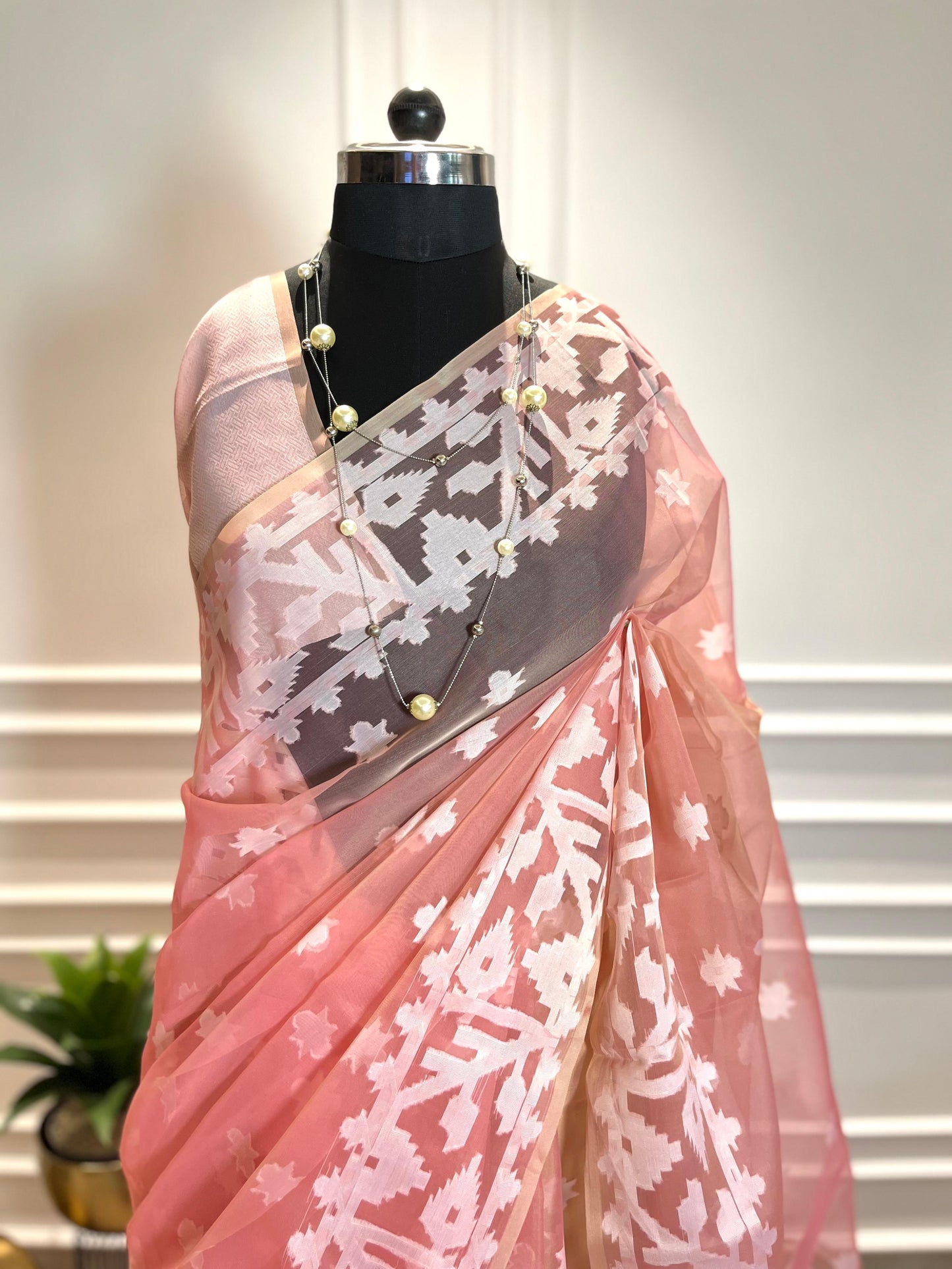 Party Wear Saree | Jahanara | Peach