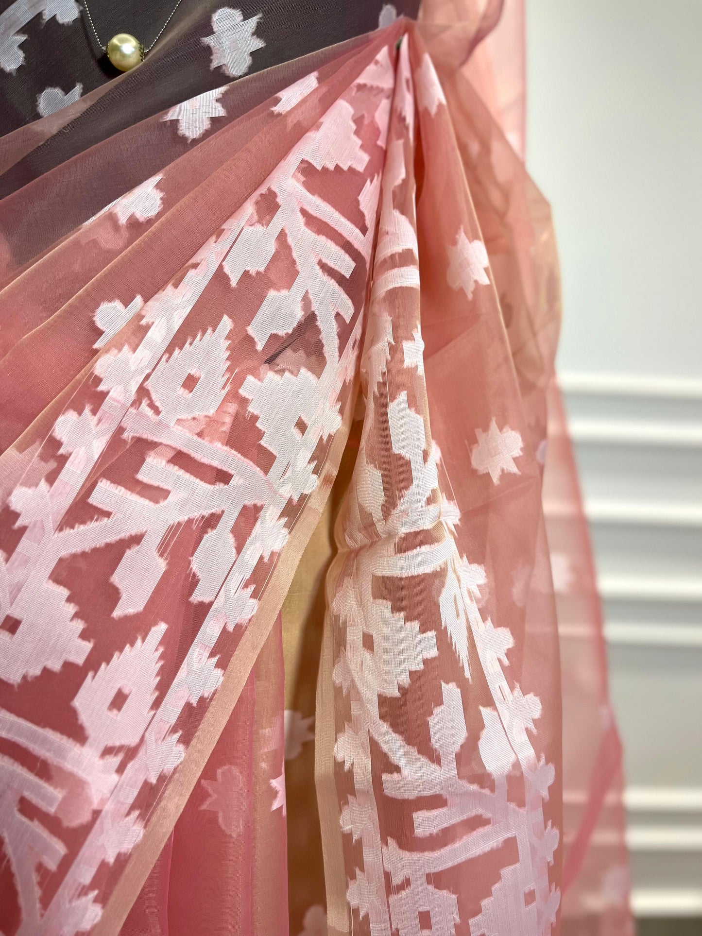 Party Wear Saree | Jahanara | Peach