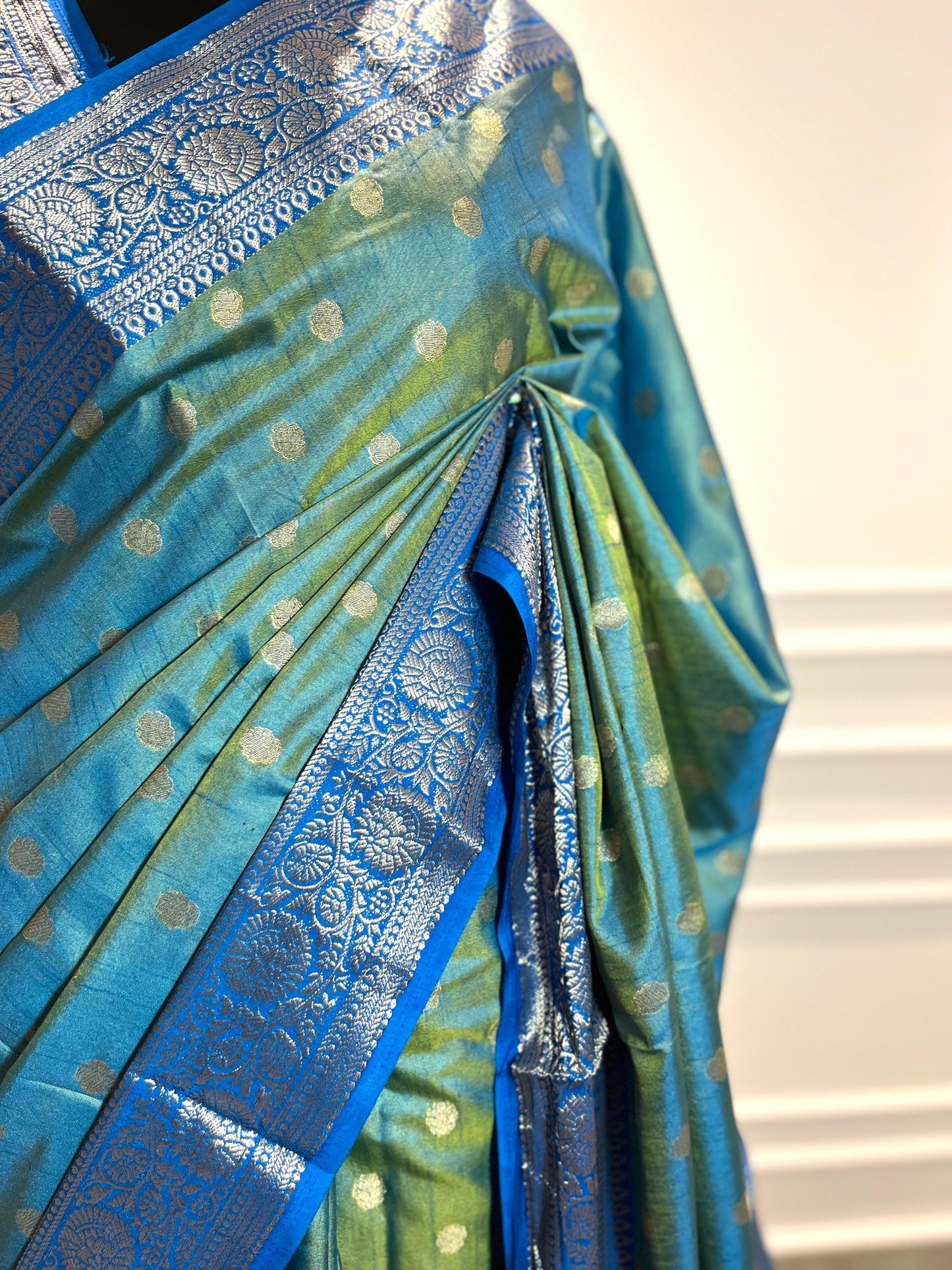 Party Wear Saree | Shagun | Blue