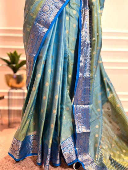 Party Wear Saree | Shagun | Blue