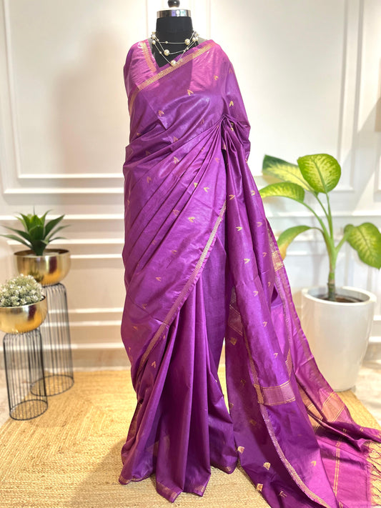 Jamooni | Rangeen Khwaab | Tussar Silk Saree