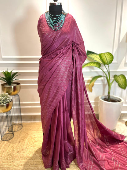 Magentic | Rangeen Khwaab | Tussar Silk Saree