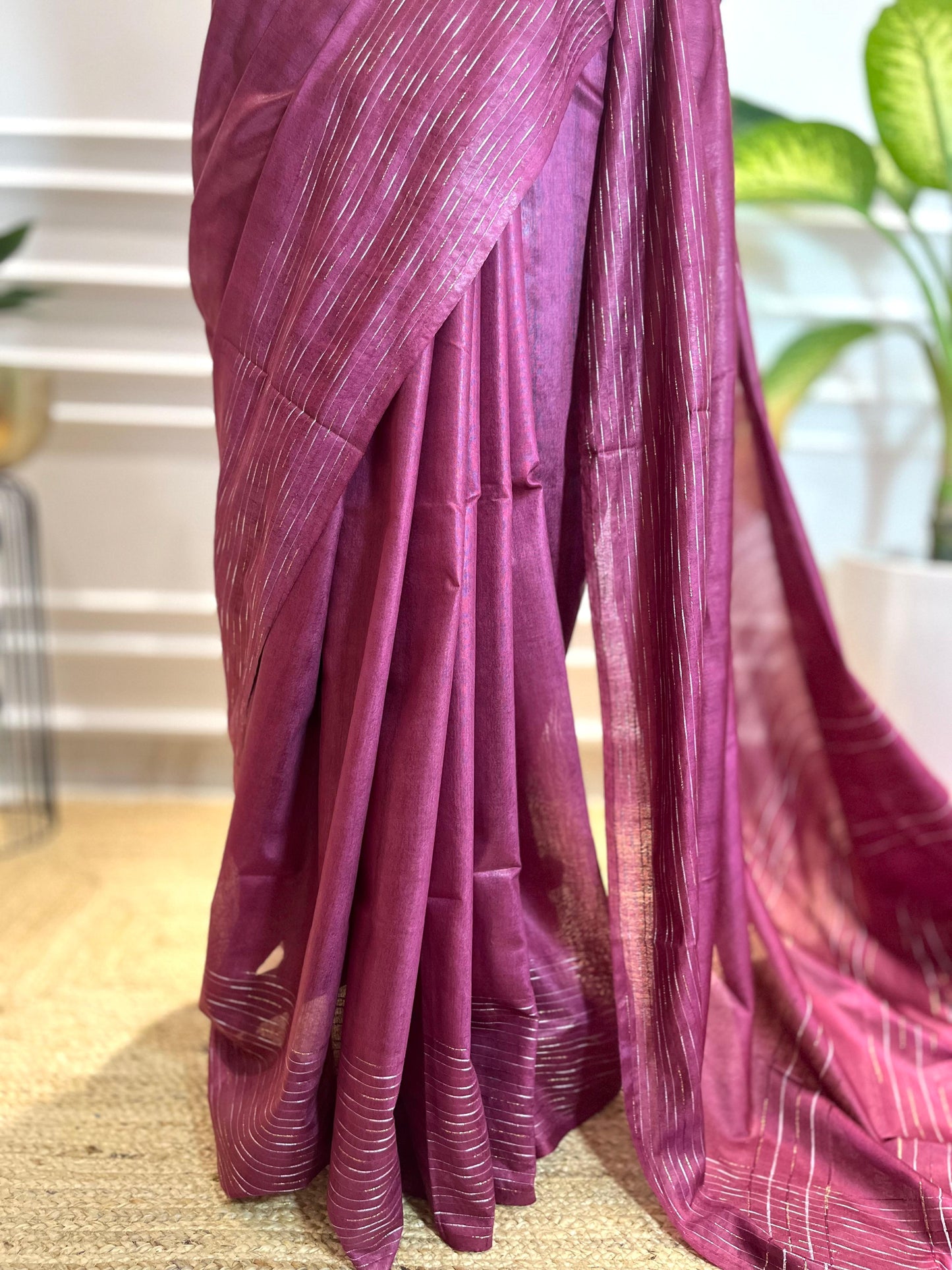 Magentic | Rangeen Khwaab | Tussar Silk Saree