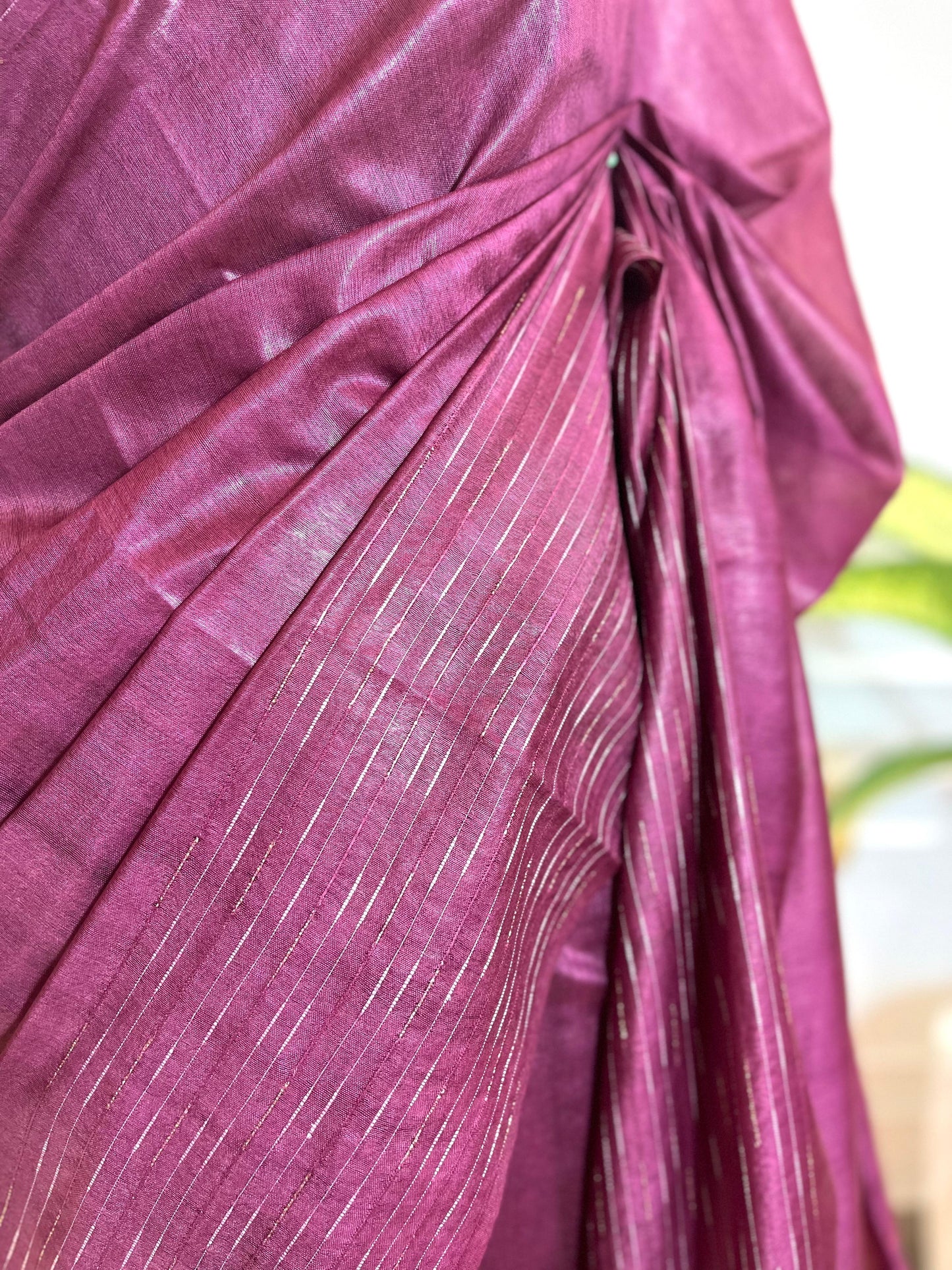 Magentic | Rangeen Khwaab | Tussar Silk Saree