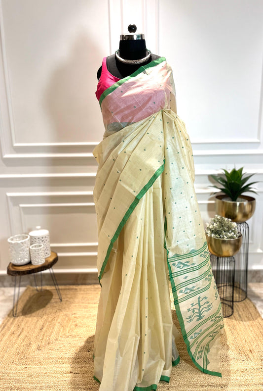 Swarang | Tussar Silk Saree