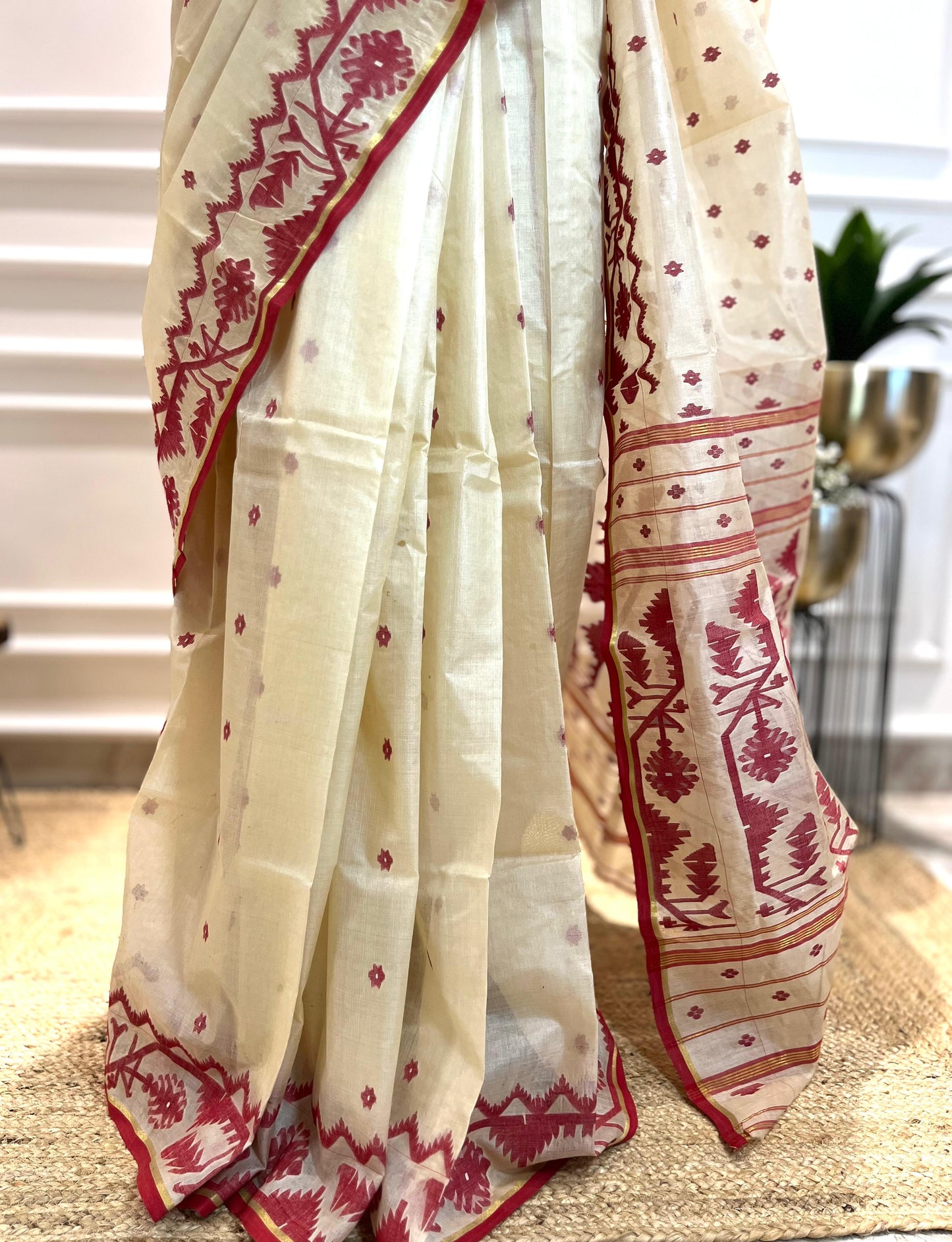 Shankha-Pola | Tussar Silk Saree